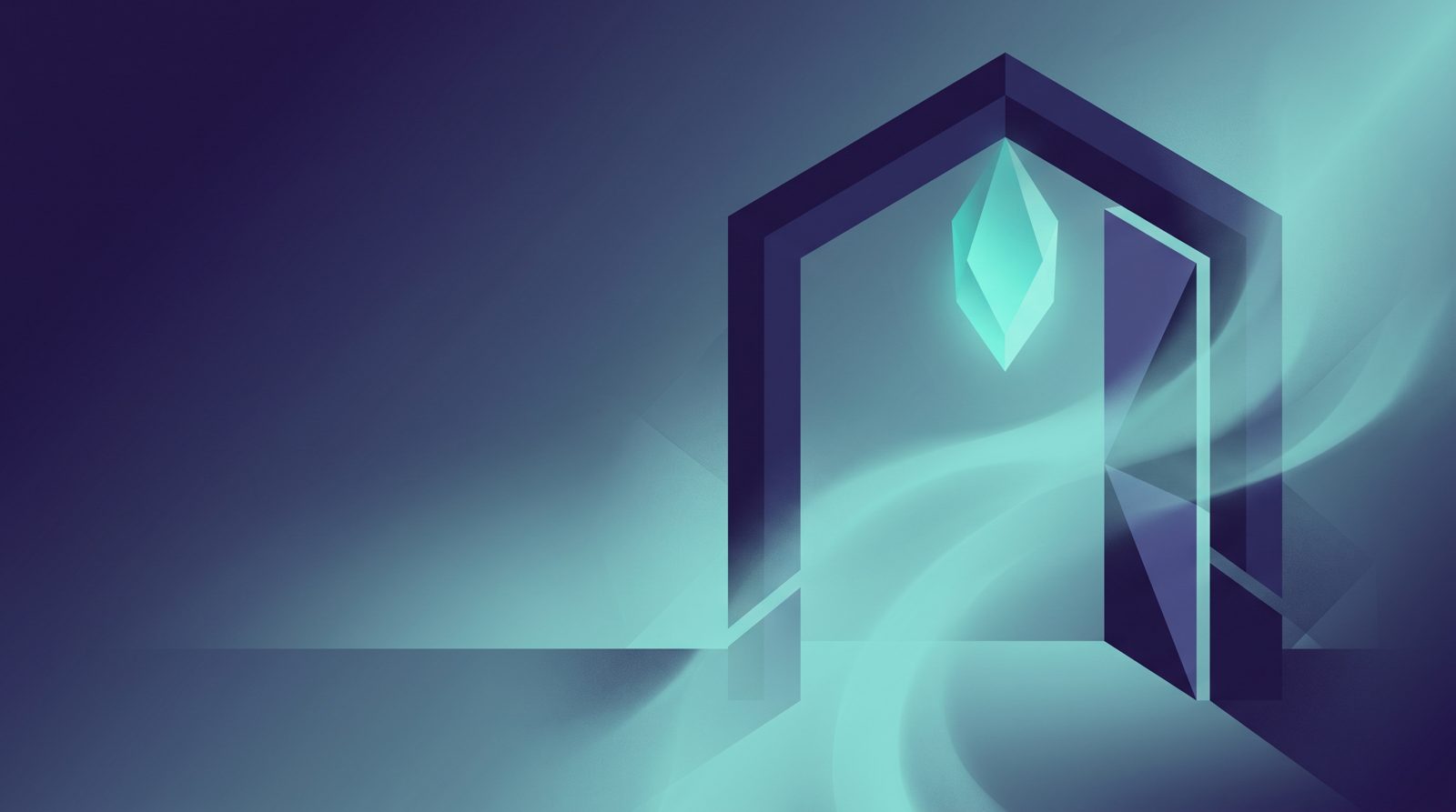 The Padlock Everyone Brags About Is Hanging on an Open Door — editorial illustration